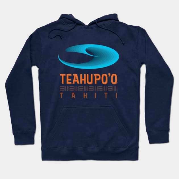 Teahupo'o Hoodie by CuriousCurios